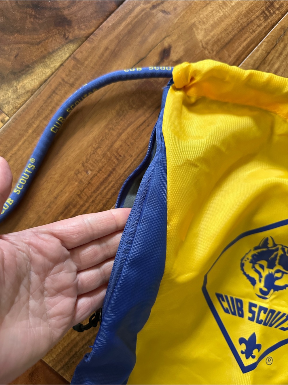 Cub Scout BSA Drawstring Backpack - Picture 4 of 6
